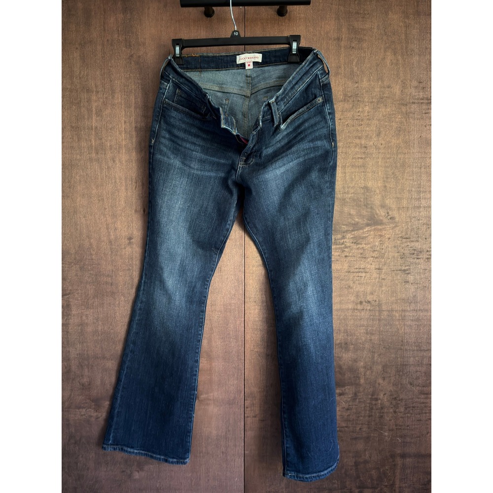 Lucky Brand Sweet N Low Bootcut Jeans Womens 10/30 Dark Wash Denim 7W10433